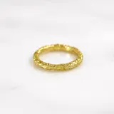 雕花 戒指 · 黃金 2