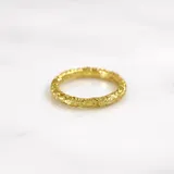 雕花 戒指 · 黃金 3