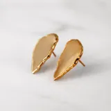 崖耳環（鏡面） · 玫瑰金 2