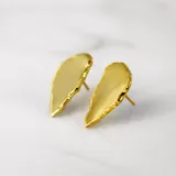 崖耳環（鏡面） · 黃金 1