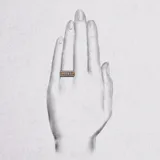 d.tent 戒指 · 白金＋玫瑰金 3