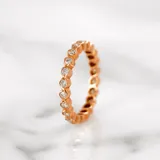 d.van 戒指 · 玫瑰金 1
