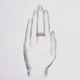 d.vine 戒指 · 白金＋玫瑰金 3