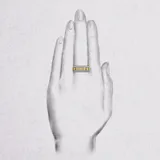 d.vine 戒指 · 白金＋黃金 3