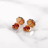 Da 耳環 · 玫瑰金 3