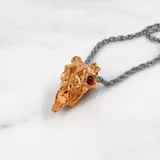 山羊吊墜 · 玫瑰金 3