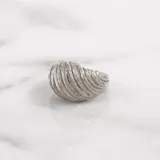 羽環 戒指 · 純銀 1