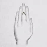 Knuckle 戒指 · 細 · 純銀 3