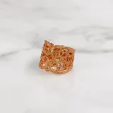 蕾絲 戒指 · 玫瑰金 1