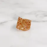 蕾絲 戒指 · 玫瑰金 2