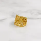 蕾絲 戒指 · 黃金 1