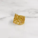蕾絲 戒指 · 黃金 2