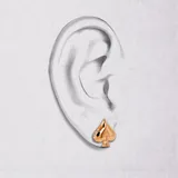 Moksha 耳環 · 玫瑰金 4