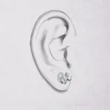 公羊耳環 · 純銀 2