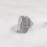 石戒指 · 白金 1