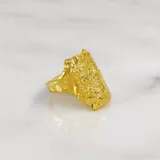 石戒指 · 黃金 3