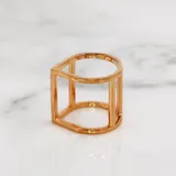 淚 戒指 · 玫瑰金 1