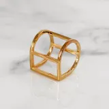淚 戒指 · 玫瑰金 3