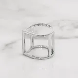 淚 戒指 · 白金 1