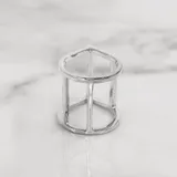 淚 戒指 · 白金 3