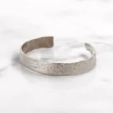 樹皮手鐲 · 純銀 2