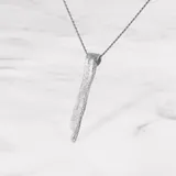 樹皮吊墜 · 白金 1