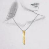 樹皮吊墜 · 黃金 3