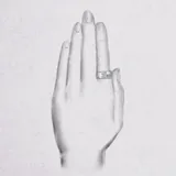 樹皮戒指（女裝） · 純銀 3