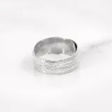 樹皮戒指（女裝） · 白金 2