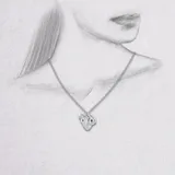 刻骨銘心 吊墜 · 大 · 白金 3
