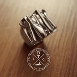 Da Crease 戒指 · 純銀 1